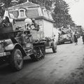 les chars de la 1e DB à Saint-Chamond, septembre 1944