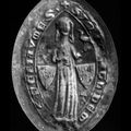 Sceau de Marguerite de Beaumetz (1335)