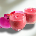  Smoothie de betterave rouge, pommes, citron, gingembre, acérola