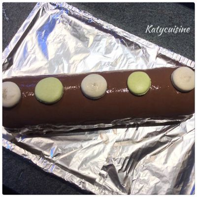 BUCHE CARAMEL AU BEURRE SALE INSERT CARAMEL 