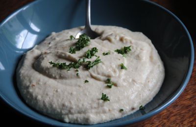 PUREE MAISON AU FROMAGE FONDU ET AU POULET