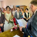 A COINGT, DEUX MAIRES MARIENT LEUR FILS ET LEUR FILLEUL.