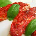 Rougets au caviar de tomates