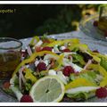 Salade citronnée pour un soir d'été