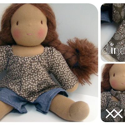 Mon Augustine....habillée pour l'Eté Quelques