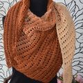 Crochet Boomerang Shawl by Annie Crochet Design