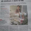 Quand la presse locale s'intéresse à ma passion. ......