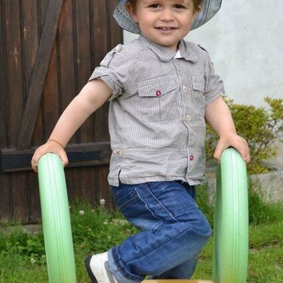 Une petite chemisette pour se rappeler que l'été est passé par là !