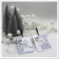 4enscrap - Super Invitation de Noël - Etiquettes