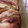 Brioche à effeuiller à la cannelle ( cinnamon pull appart bread)