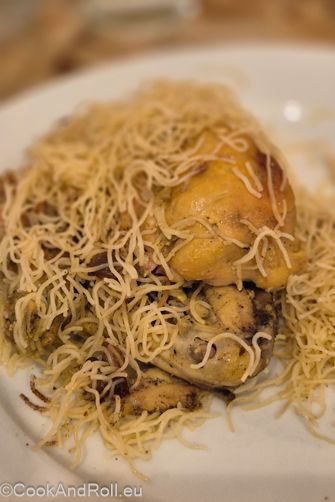 Seffa au poulet de Dakhla