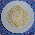 Risotto poireau-citron-pavot