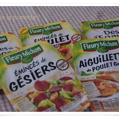 Mon premier swap culinaire "Fleury Michon"