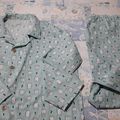 ATELIER COUTURE - Les deux pyjamas de Marc sont terminés