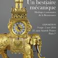 "Un bestiaire mécanique. Horloges à automates de la Renaissance" à la galerie Kugel
