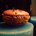 Macaron choco-fruit de la passion