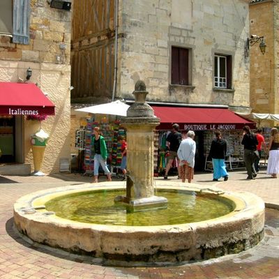 Fontaines à Bergerac en Dordogne