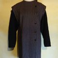 M180 : Robe-manteau 80's T.44