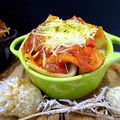 Lasagnes à la bolognaise, sauce tomate/ poivrons aux fromages, très facile à faire 