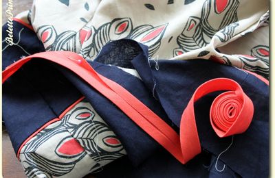 Hybride de Chardon et de figuier (impression textile)