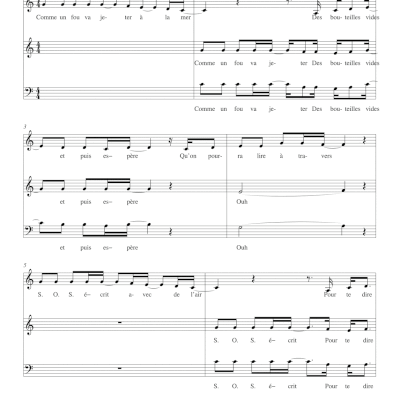 Balavoine (Daniel), Tous les cris, les SOS