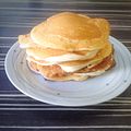 Des pancakes aux blancs d'oeuf