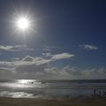 La plage en hiver 