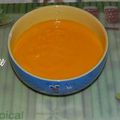 SOUPE CAROTTES/CHEVRE (1 pp/personne)