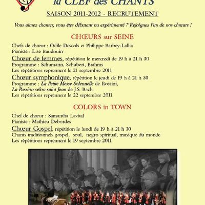 Recrutement 2011-2012