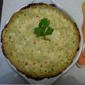 POUR BÉBÉ: GRATIN DE COURGETTES, BROCOLIS ET POMME DE TERRE