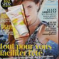 Magazine "Votre beauté" et crème Clarins en cadeau