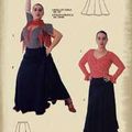  Pour tailler et confectionner ou customiser une jupe de flamenco