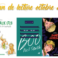 Bilan de lecture Octobre 2019