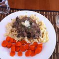 Et c'est un début, boeuf stroganov