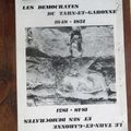 Mon premier livre de 1982 : les démocrates du Tarn-et-Garonne