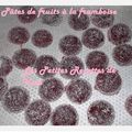 Pâtes de fruits au coulis de framboise