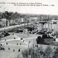 La Place Gambetta, le Bassin du Commerce et le Quai d'Orléans