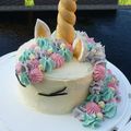 Gâteau Licorne {10 ans de ma princesse}