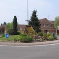 Rond-point à Waziers