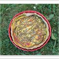 Tarte aux fleurs d'ail