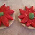 *******Poinsettias en pâte à sel******