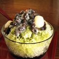 Kakigori, glace râpée japonaise