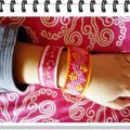 Bracelets en tissu