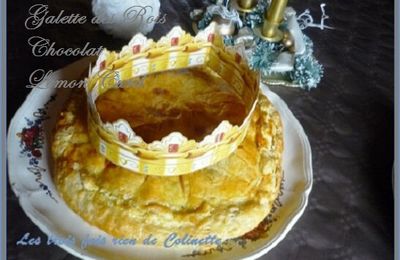 Galette des rois chocolat/ lemon curd 