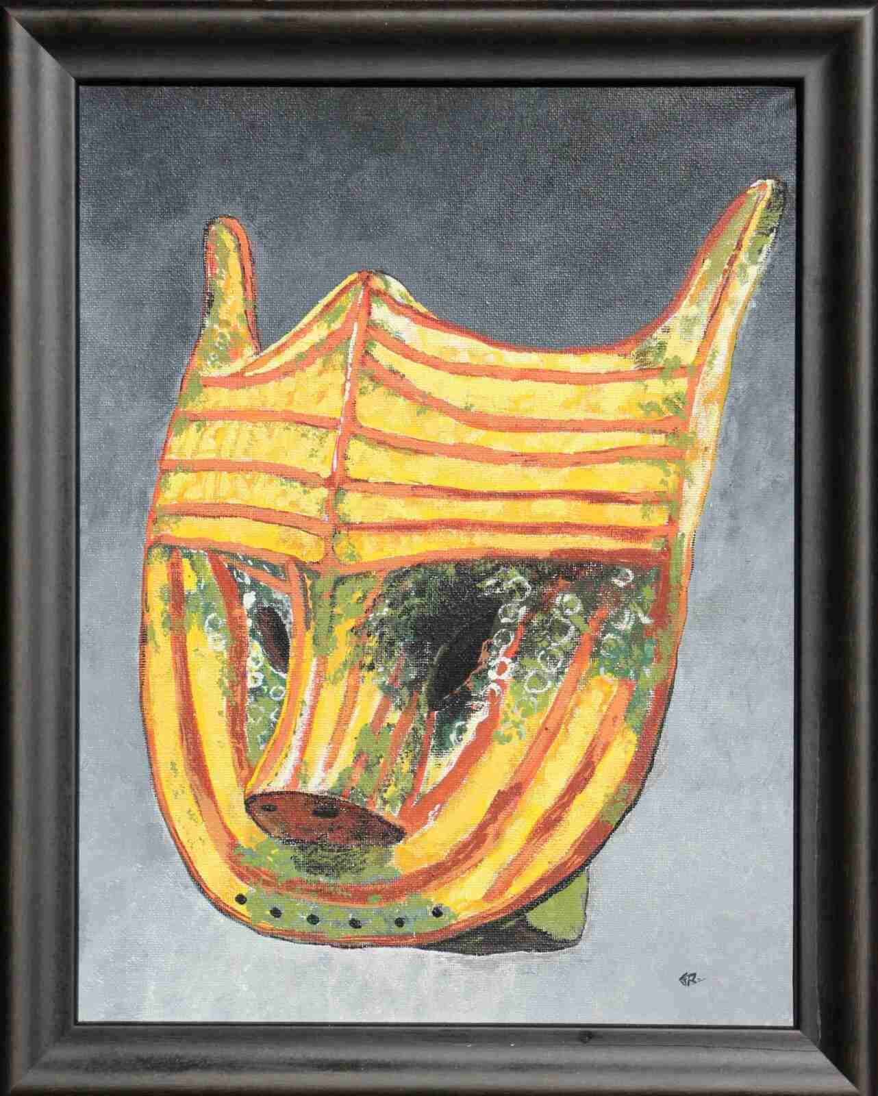 Masque malien - gouache 2008 - (ND),