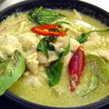 Le curry Thailandais