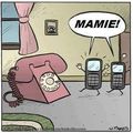 Accros au portable: deux petites histoires vraie !
