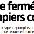 Les sapeurs-pompiers touchés par le coronavirus