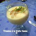 Tiramisu à la truite fumée 