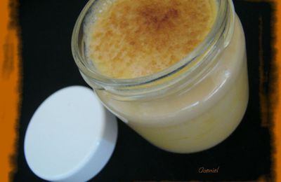 Yaourt au caramel façon crème brûlée